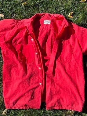 Vintage 50s/60s Ever-Fresh Wash'-n-Wear Button Up Short Sleeve